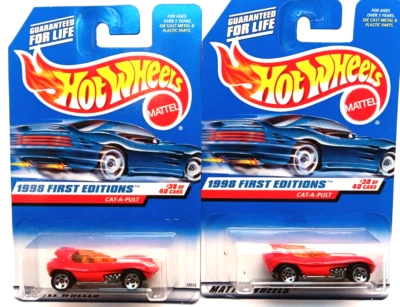 1998 First Editions Hot Wheels CAT-A-PULT #681 Lot of Two - Image 1 of 4