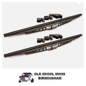 CLASSIC MINI 11" WIPER BLADE PAIR GWB911 BLACK FOR THE HOOKED TYPE ARM ROVER 6G3 - Picture 1 of 1