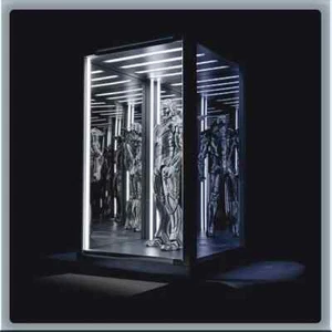SIDESHOW CHAOS INFINITY VITRINE, MIT BELEUCHTUNG UND AFFEKT WERKSEITIG VERSIEGELT - Bild 1 von 11