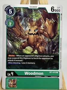 Digimon Woodmon - BT1-072 - U Near Mint - Bild 1 von 2