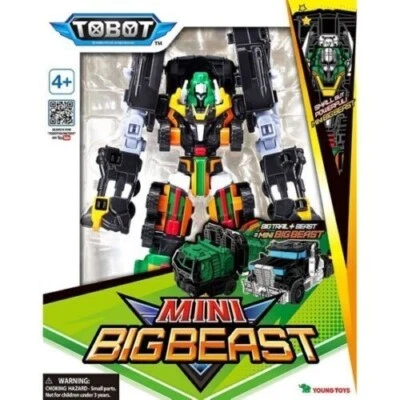TOBOT Mini Big Beast (Big Troll) Transforming Robot Toy Action Figure Young Toy - Image 1 of 4