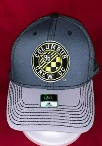 Columbus Crew SC Gray Structured Hat Adult S/M MLS NEW!! - Picture 1 of 6