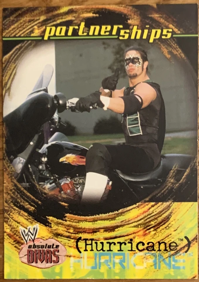 THE HURRICANE, 2002 FLEER ABSOLUTE DIVAS "PARTNERSHIPS" CARD  - Image 1 of 1