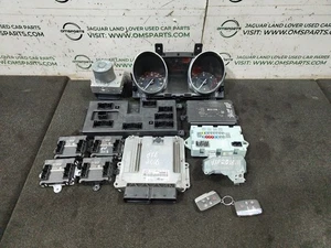 JAGUAR XE X760 2.0 DIESEL AUTOMATIC ENGINE ECU KIT HX73-12C520-FCB - Picture 1 of 9