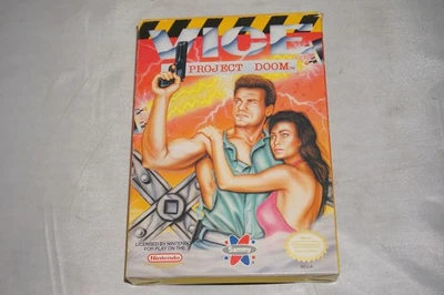 Vice Project Doom (Nintendo NES) Complete in Box w/ Reg Card CIB - Image 1 of 4