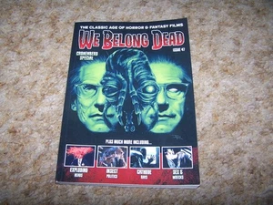 We Belong Dead Magazine -  # 47  - cover A- Cronenberg Special - Picture 1 of 3