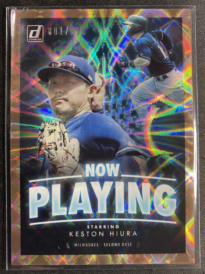 Hiura, Keston - 2020 Donruss - Now Playing - 801/999 - Image 1 of 1