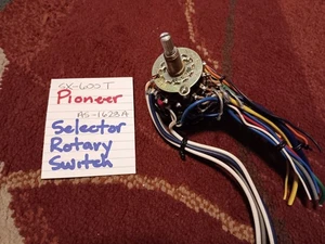 📈 PIONEER SELECTOR ROTARY SWITCH⚡️ SX-600T STEREO RECEIVER - Picture 1 of 6