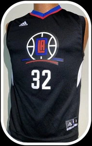 2015 Blake Griffin Los Angeles Clippers Adidas Black Youth Jersey Sz Medium NWOT - Picture 1 of 6