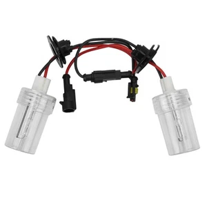 Car 2Pcs 8000K Xenon Headlight Bulbs Replacement 100W 6800LM D2S Socket For - Picture 1 of 24
