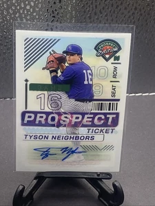 2024 Panini Prospect Edition Tyson Neighbors Prospect Ticket Auto Autograph - Bild 1 von 2