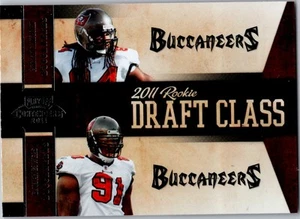 2011 Playoff Contenders #6 Adrian Clayborn / Da'Quan Bowers Draft Class - Picture 1 of 2