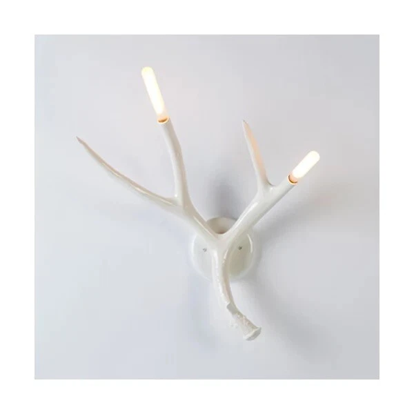 antler wall sconce light By Roll & Hill - Image 1 of 4