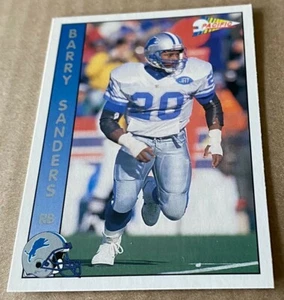 BARRY SANDERS 1992 PACIFIC Card #417 NM-MT Condition - Picture 1 of 2