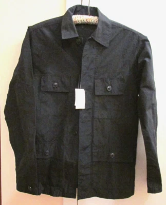 Men's J Crew Navy Jacket Lightweight Button Down Cotton Nylon Blend Size XS - Image 1 of 4