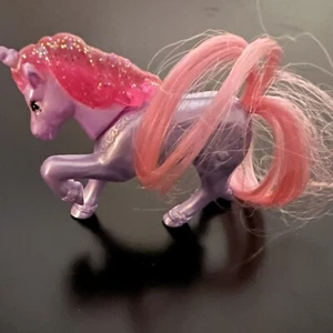 TONKA 1996 LITTLEST PET SHOP PURPLE UNICORN FIGURE VTG MCDONALDS TOY 3" LONG - Picture 1 of 2