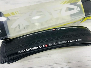 Neumático individual sin cámara Tufo Comtura 5 TR 25 700x25C para ciclismo de carretera (negro) - Imagen 1 de 5