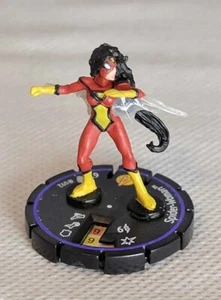 Heroclix - Armor Wars - #092 Spider-Woman - einzigartig - lila Ring - Bild 1 von 2
