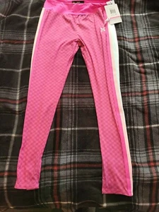 Hurley Leggings Pink Teens Size XL with hurley hairbow - Picture 1 of 6