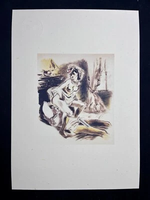 erotic Artprint von Louis Berthomme St. Andre (1905-1977) „Lick Fanny Love“ 1930 - Bild 1 von 2