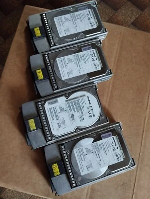 4 HD SERVER COMPAQ ultra3 scsi 18,2 Gb 9,1 Gb - Immagine 1 di 4