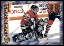 1997-98 Pacific Invincible NHL Regime (B) Chris Terreri #48 Chicago Blackhawks