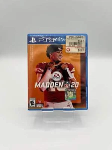 PlayStation 4 Madden NFL 20 Videospiel - Komplett in OVP (Gebraucht) - Bild 1 von 3