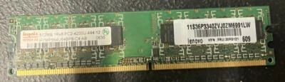 Lenovo 30R5121 512MB PC2-4200U-444-12 Memory Module - Image 1 of 2