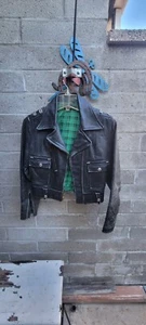 VINTAGE 1940S HARLEY DAVIDSON HORSEHIDE CYCLE QUEEN BIKER JACKET WOMENS XS-S - Picture 1 of 10