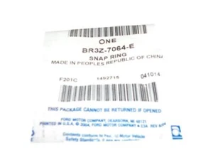 Genuine OEM Ford BR3Z-7064-E Snap Ring Fits 2011 - 2014 Ford Mustang BR3Z7064E - Picture 1 of 1