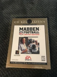 Sealed-John Madden Football Big Box Gold Edition PC Video Game 1996 - Picture 1 of 7