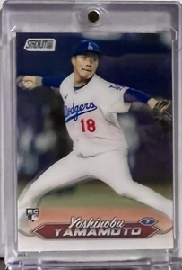 Yoshinobu Yamamoto RC ๐ฅ 3D 2024 Topps Stadium Club #SC3D-10 Dodgers ๐ฏ๐ต - Picture 1 of 2
