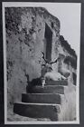 Undated Italy Postcard-Goat on Stairs Used No Stamp
