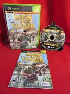MEN OF VALOR  (Microsoft Xbox, 2004)  Manual is included, game disk TESTED - Imagen 1 de 4