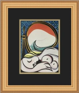 Pablo Picasso The Mirror Custom Framed Print - Picture 1 of 2