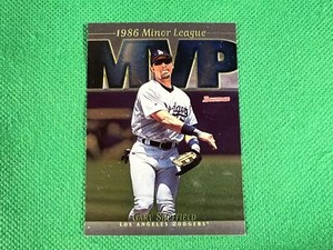 1998 Bowman Minor League MVP's #MVP10 Gary Sheffield Los Angeles Dodgers