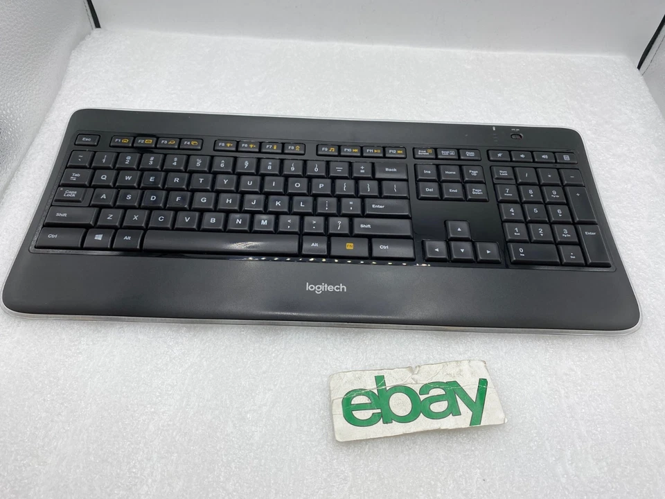 Logitech K800 (Y-R0065) с подсветкой беспроводная клавиатура - без ключа Бесплатная доставка - Изображение 1 из 4