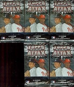 Lote de 5 béisbol Topps Attax Booster 2009 - Imagen 1 de 1