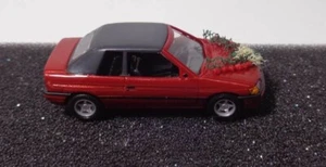 Busch H0 45732 Ford Escort Cabrio ""matrimonio"" NUOVO & IMBALLO ORIGINALE - Foto 1 di 6