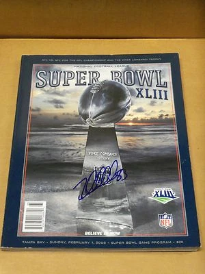 Heath Miller, Pgh Steelers, Signed Super Bowl XLIII Program, Decent - Image 1 of 3