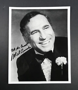 Mel Brooks Signature Autograph Signed Picture American actor comedian film maker - Picture 1 of 3