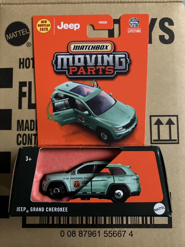 Matchbox Moving Parts 2025 - Jeep Grand Cherokee - Image 1 of 1
