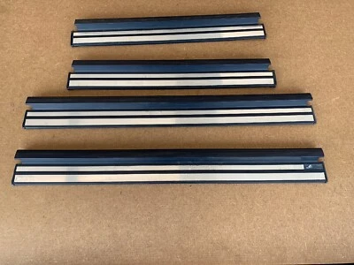 1990-1993 MERCEDES 300D 300E FRONT REAR LEFT RIGHT DOOR SCUFF BLUE  - Image 1 of 4