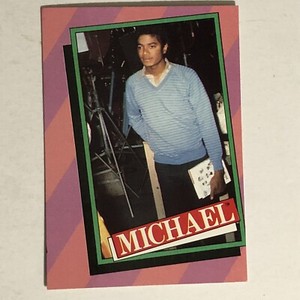 Michael Jackson Trading Card 1984 #10
