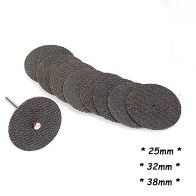 Für Dremel Korund Kunstharz Trennscheiben Trennen Mini Flexscheibe und Dorn - Bild 1 von 4