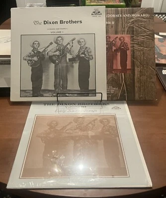 The Dixon Brothers Volume I II III Lp Lot Sealed Old Homestead Records Country - Image 1 of 4