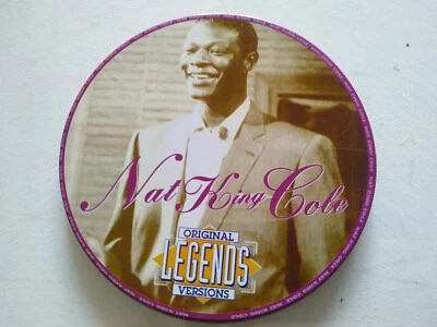 Nat King Cole Original Legends 1996 Hits - CD Caja Redonda de Metal - Imagen 1 de 3