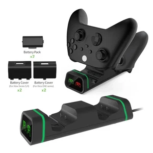 Dual Controller Charging Dock for Xbox Series X/S & One with 2 Battery Packs - Picture 1 of 6