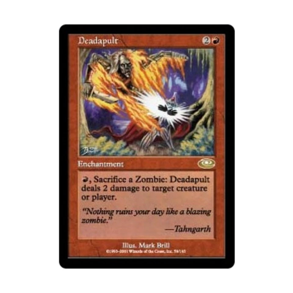 WOTC MtG Planeshift Deadapult (R) (Foil) VG - Image 1 of 1