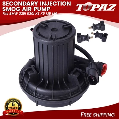 Bomba de aire smog de inyección secundaria para BMW 325i 530i X3 X5 M5 M6 11727571589 Foto 1 de 4